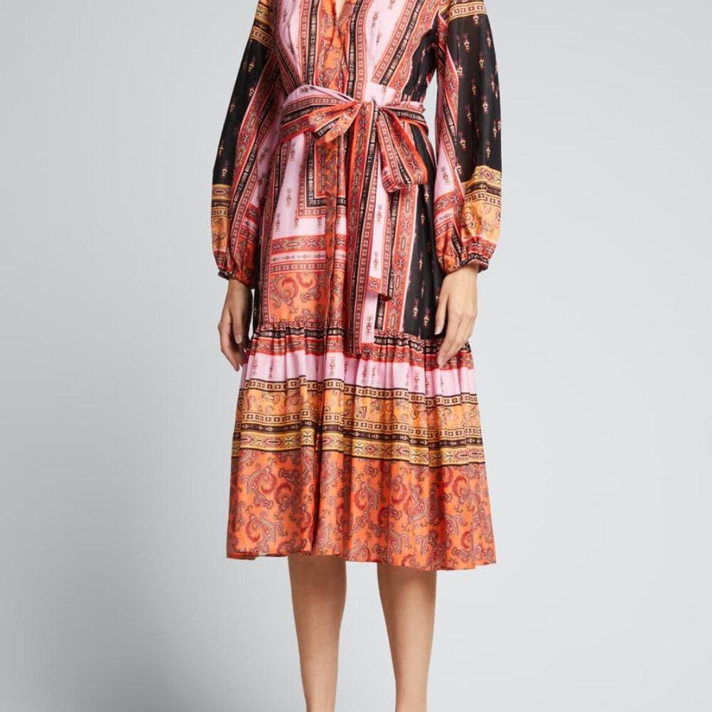 Kobi Halperin Womens Size‎ S Diana Paisley Dress $498.00